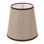 Abat-jour Conique Lin Beige