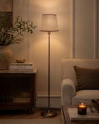 Abat-jour Conique Lin Beige