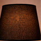 Abat-jour Noir Minimaliste – Design Élégant Lumyno
