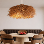 Suspension Paille – Lustre Bohème