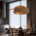 Suspension Paille – Lustre Bohème