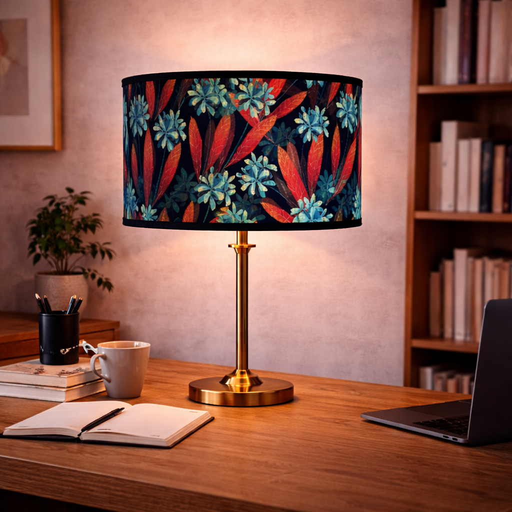 Abat-jour Feuillage Tropical–Motif Jungle