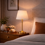 Abat-jour Lin Beige Clair – Design Classique