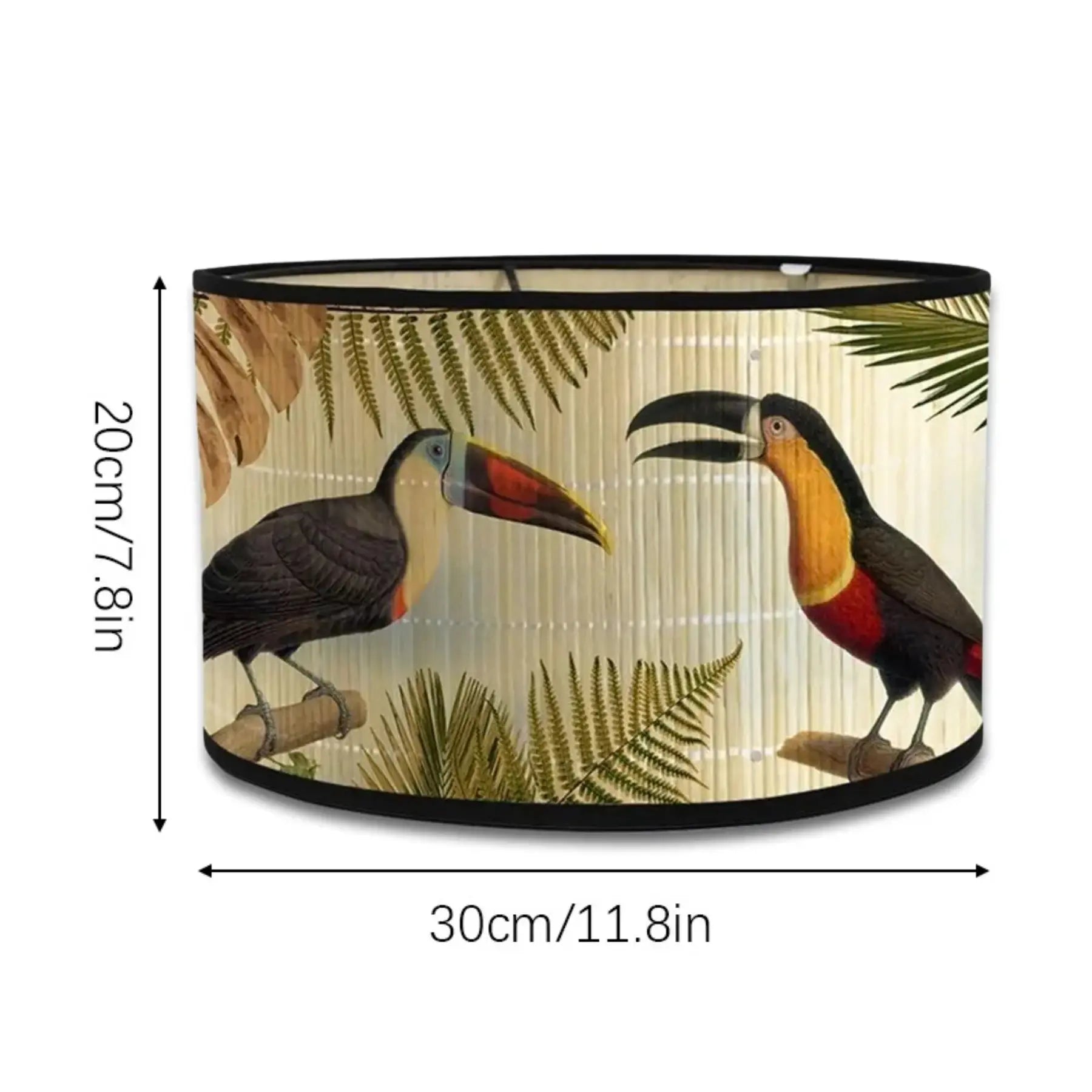 Abat-jour Jungle Toucan – Motif Tropical Naturel Lumyno