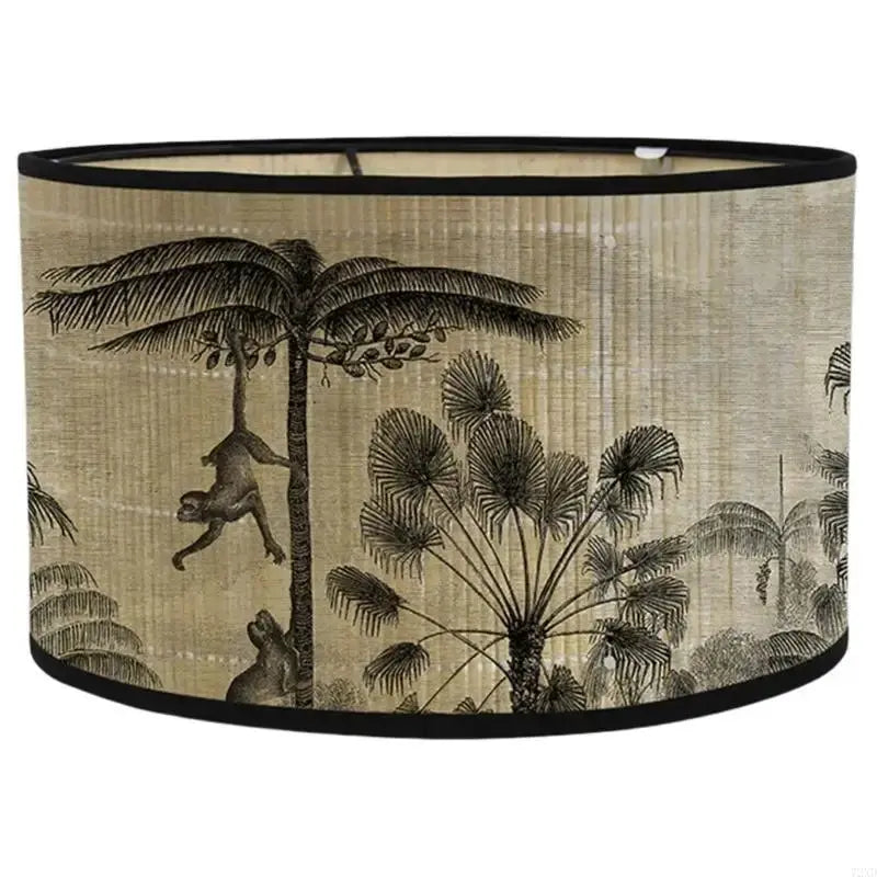 Abat-jour Jungle Singe – Motif Tropical Vintage Lumyno