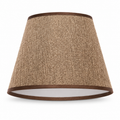 Abat-jour Lin Marron – Style Classique