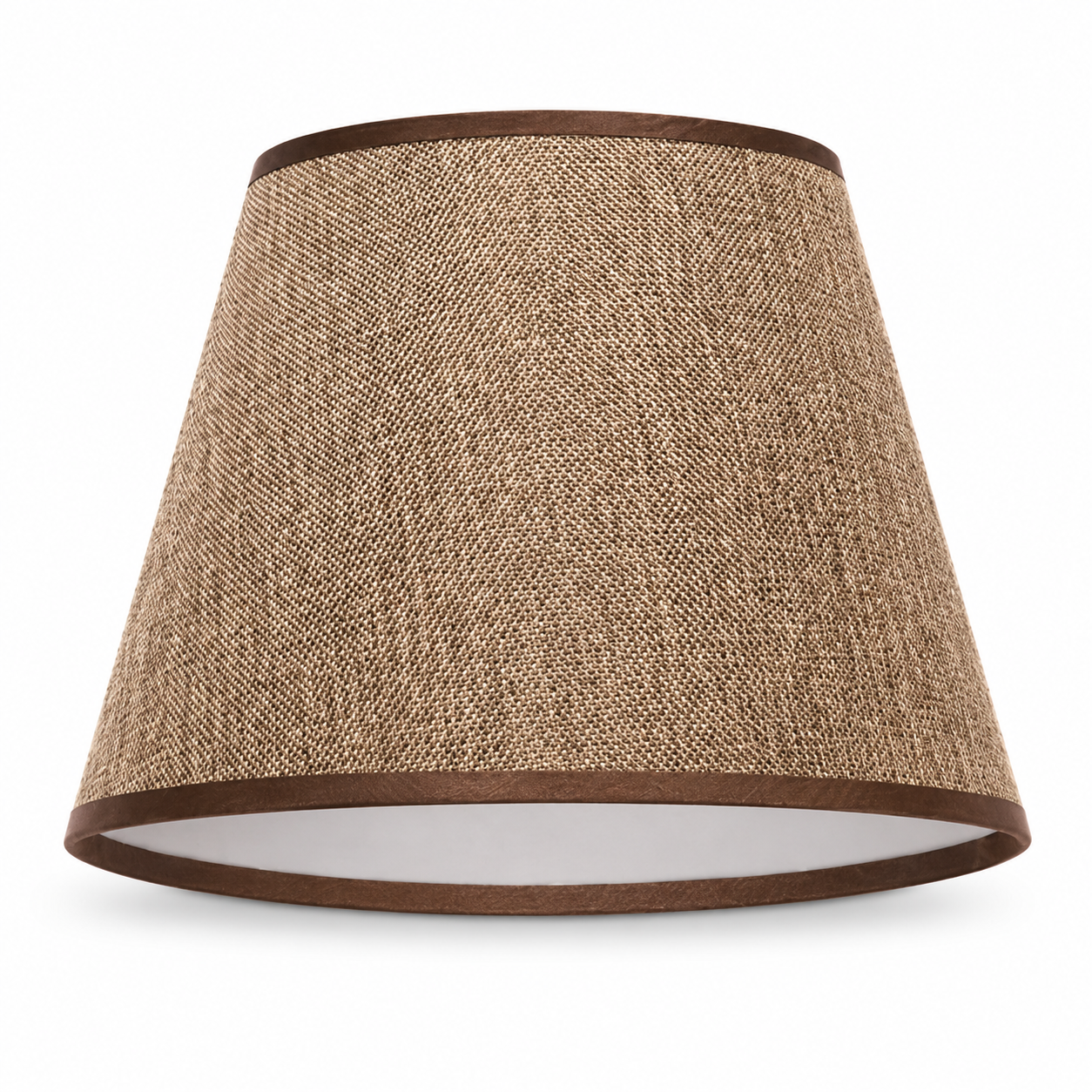 Abat-jour Lin Marron – Style Classique